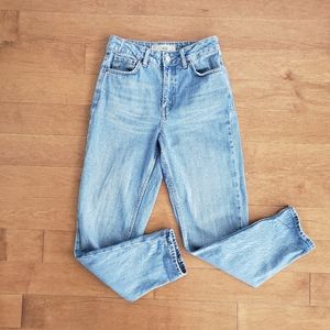 Topshop High Waisted Mom Jeans